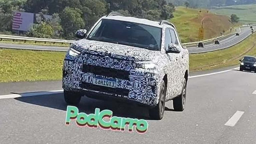 Volkswagen Tukan: Novas imagens revelam picape com porte intermediário para substituir a Saveiro